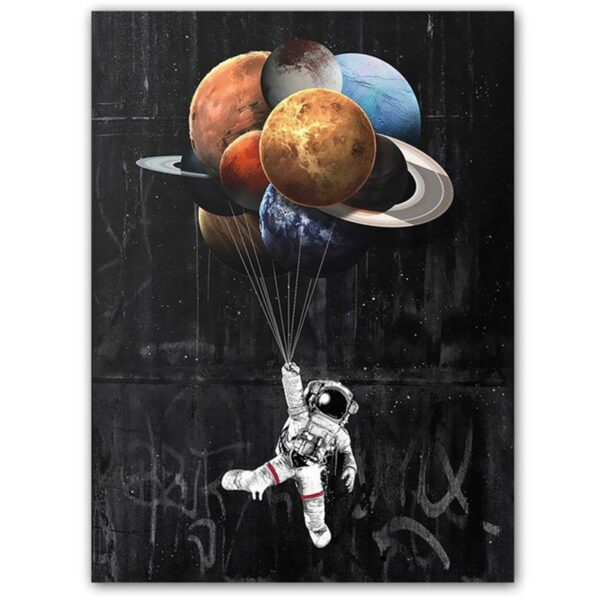 Astronaut Space Poster - Image 2