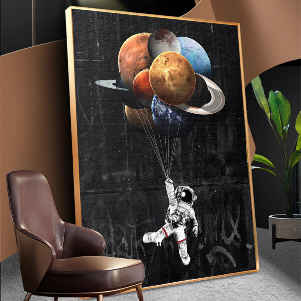 Astronaut Space Poster - Image 3