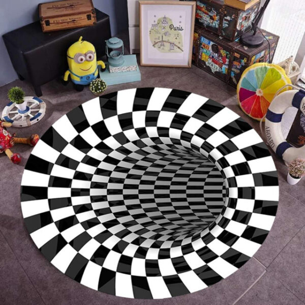 3D Vortex Illusion Carpet - Image 3