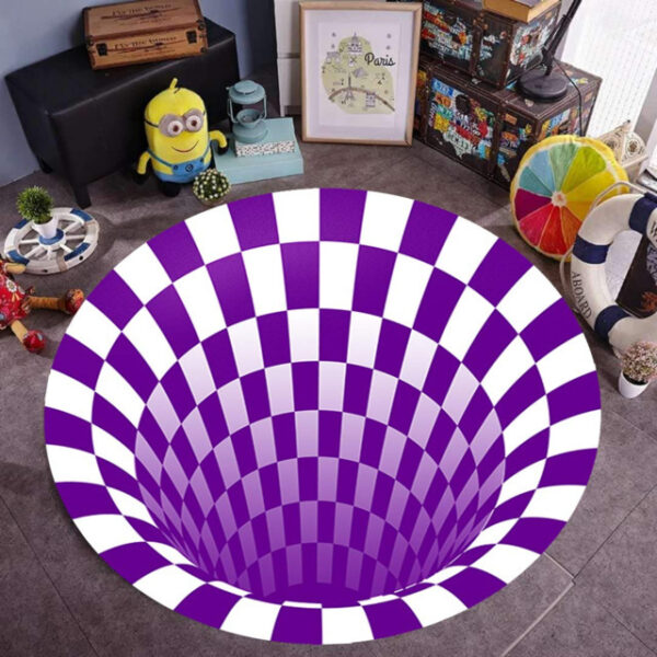 3D Vortex Illusion Carpet - Image 6