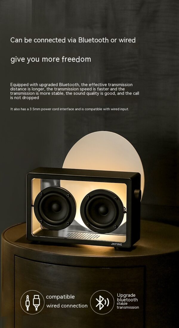 Retro Transparent Bluetooth Speaker - Image 7