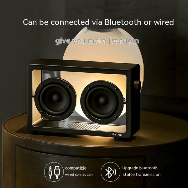 Retro Transparent Bluetooth Speaker - Image 9